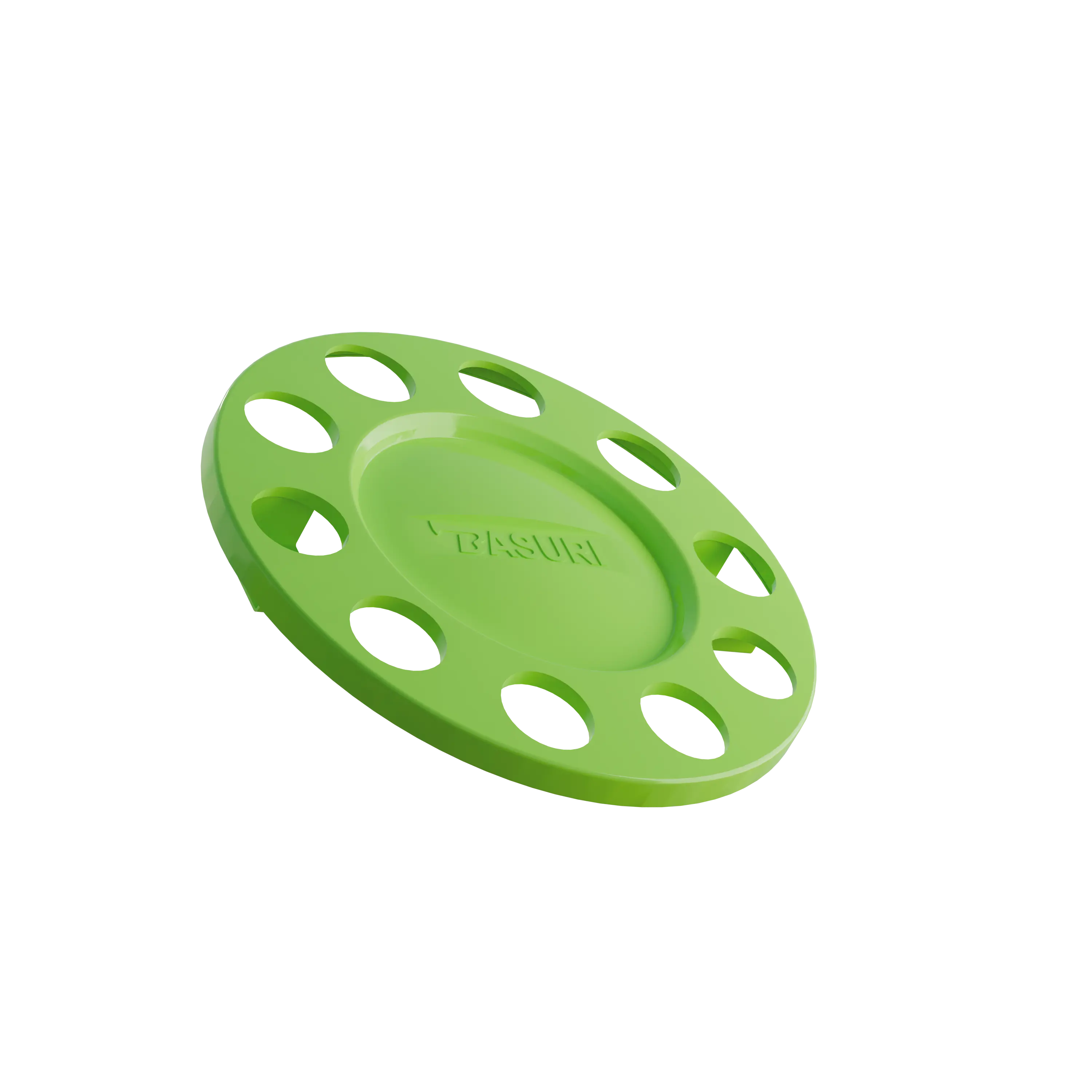 Close Center Wheel Trim 10 Stud Neon