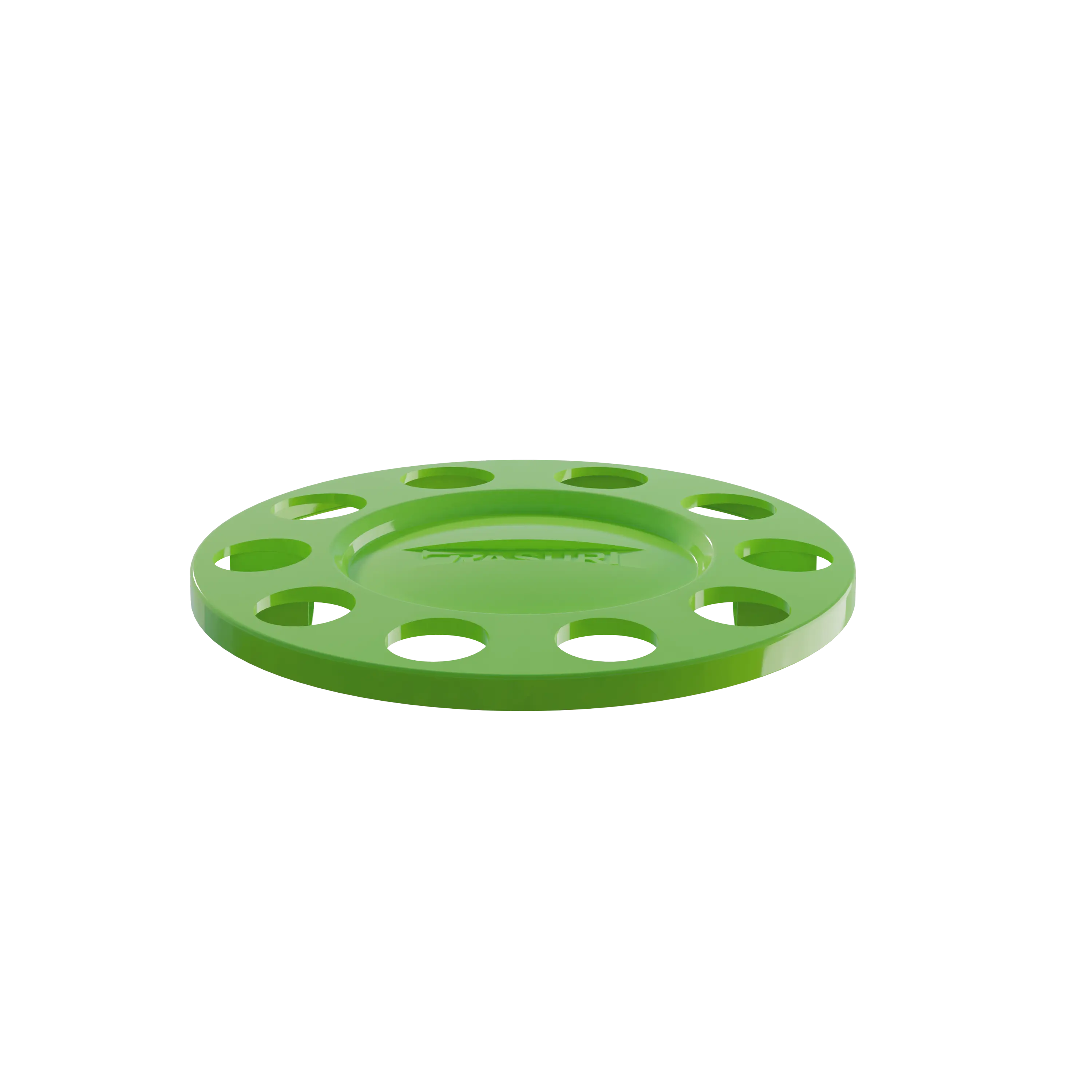 Close Center Wheel Trim 10 Stud Neon