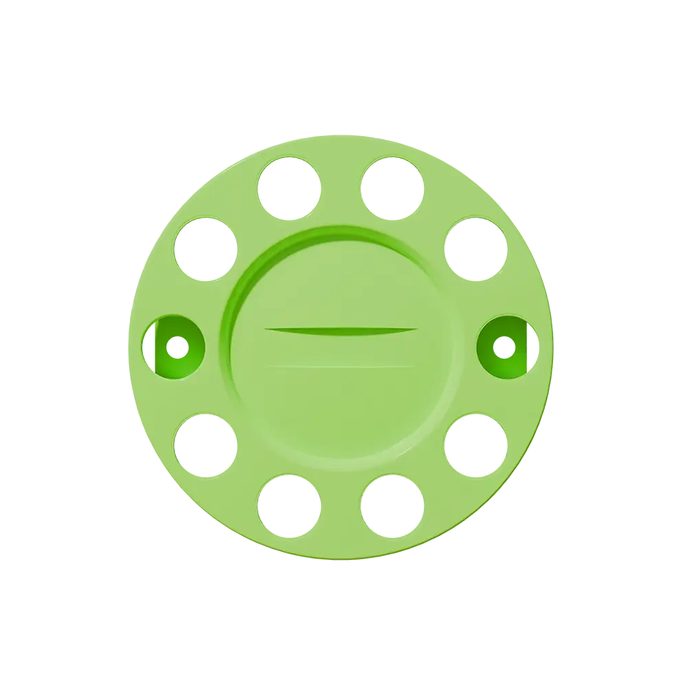 Close Center Wheel Trim 10 Stud Neon
