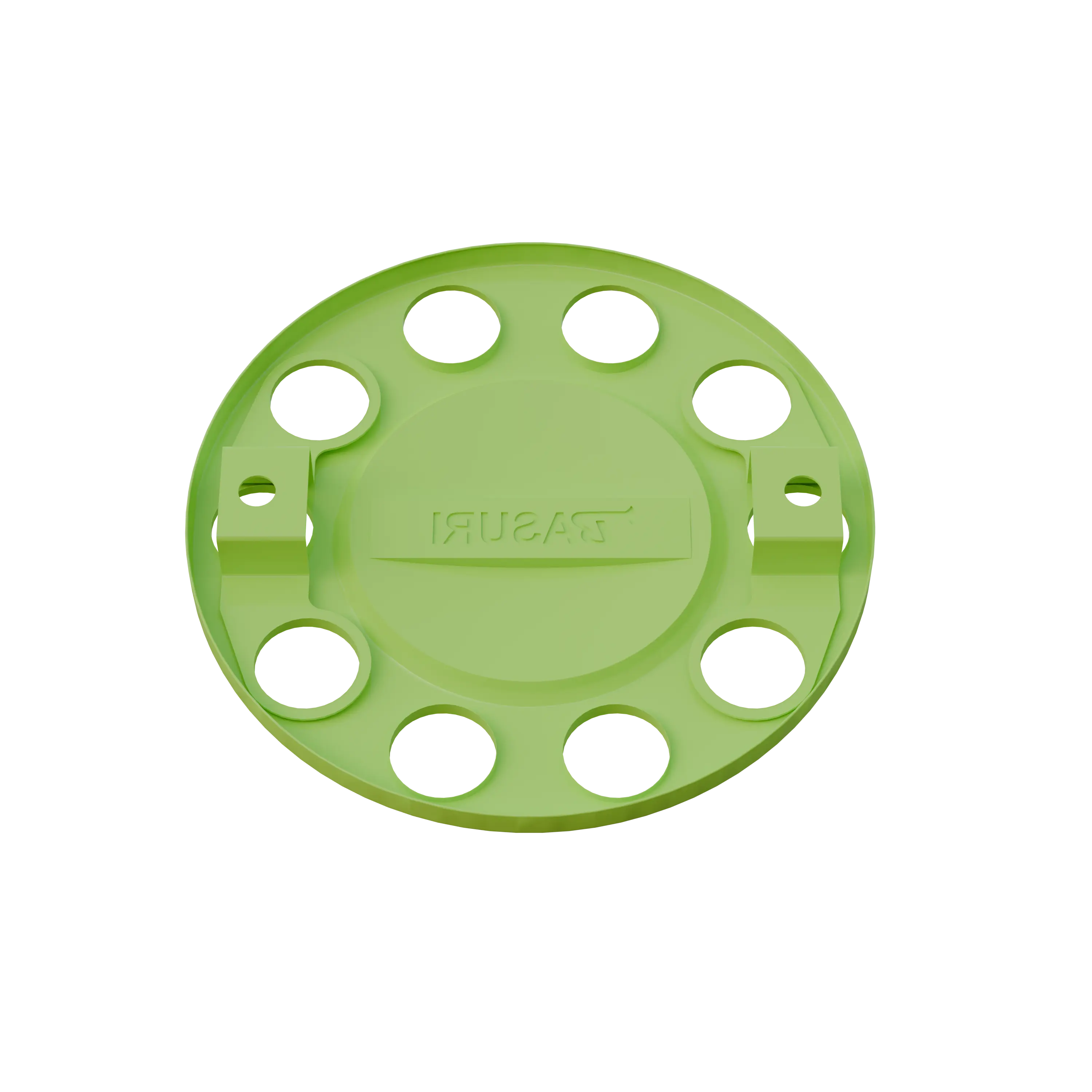 Close Center Wheel Trim 10 Stud Neon