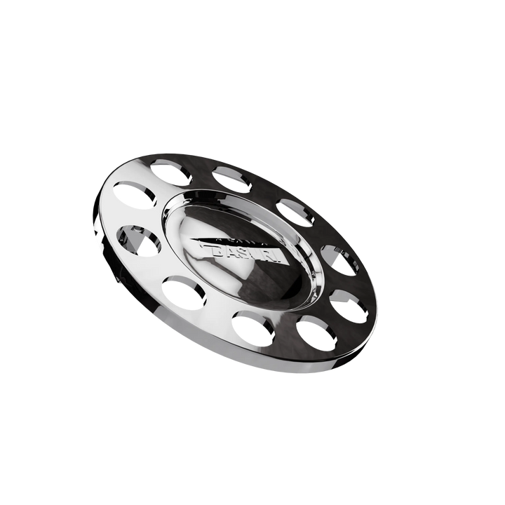 Close Center Wheel Trim 10 Stud Stainless Steel