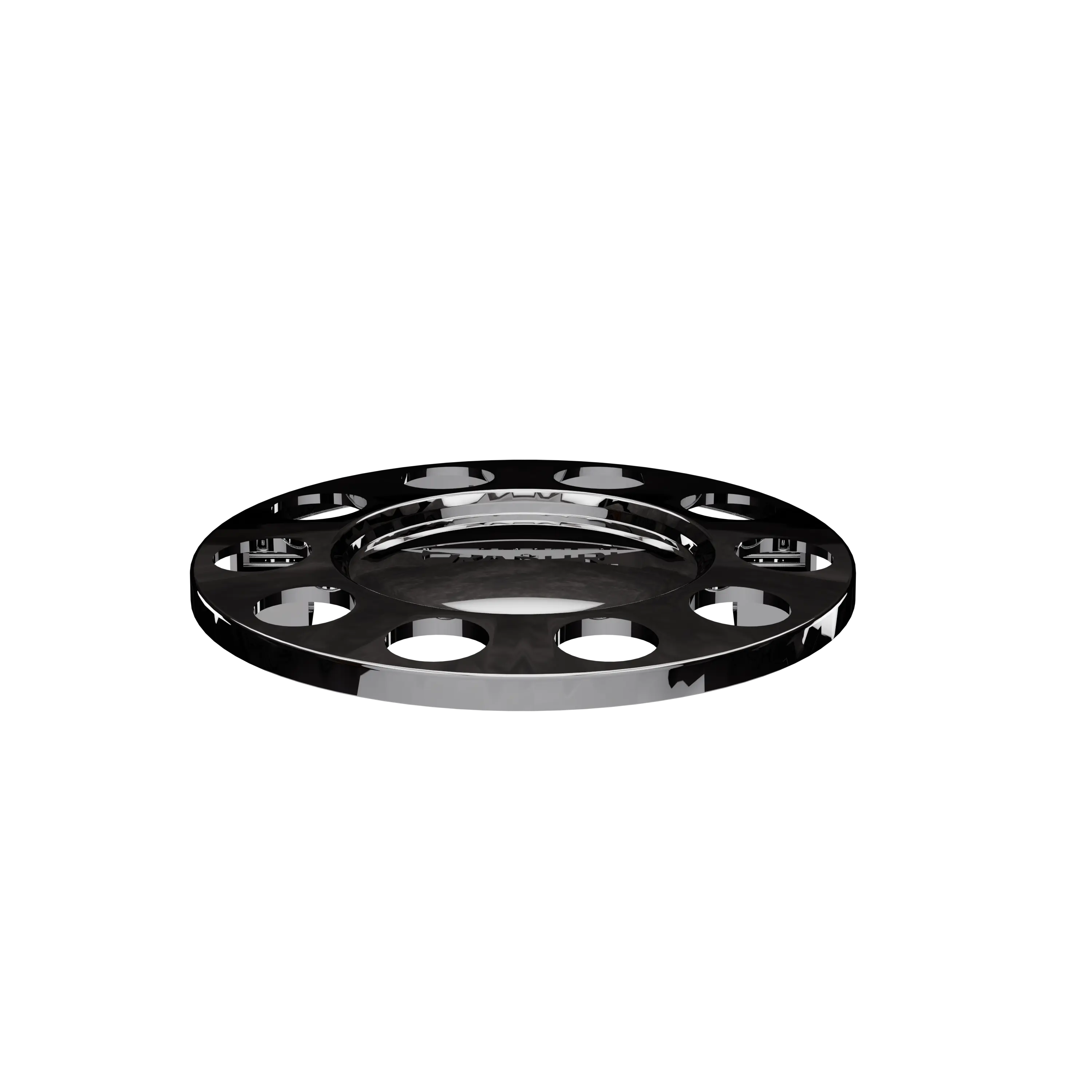 Close Center Wheel Trim 10 Stud Stainless Steel