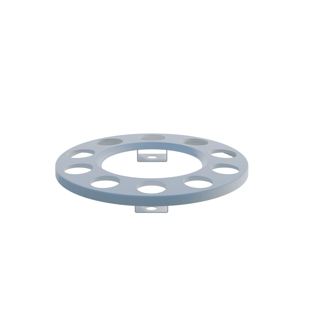 Open Center Wheel Trim 10 Stud White product image
