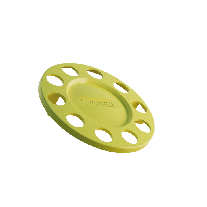 Close Center Wheel Trim 10 Stud Yellow
