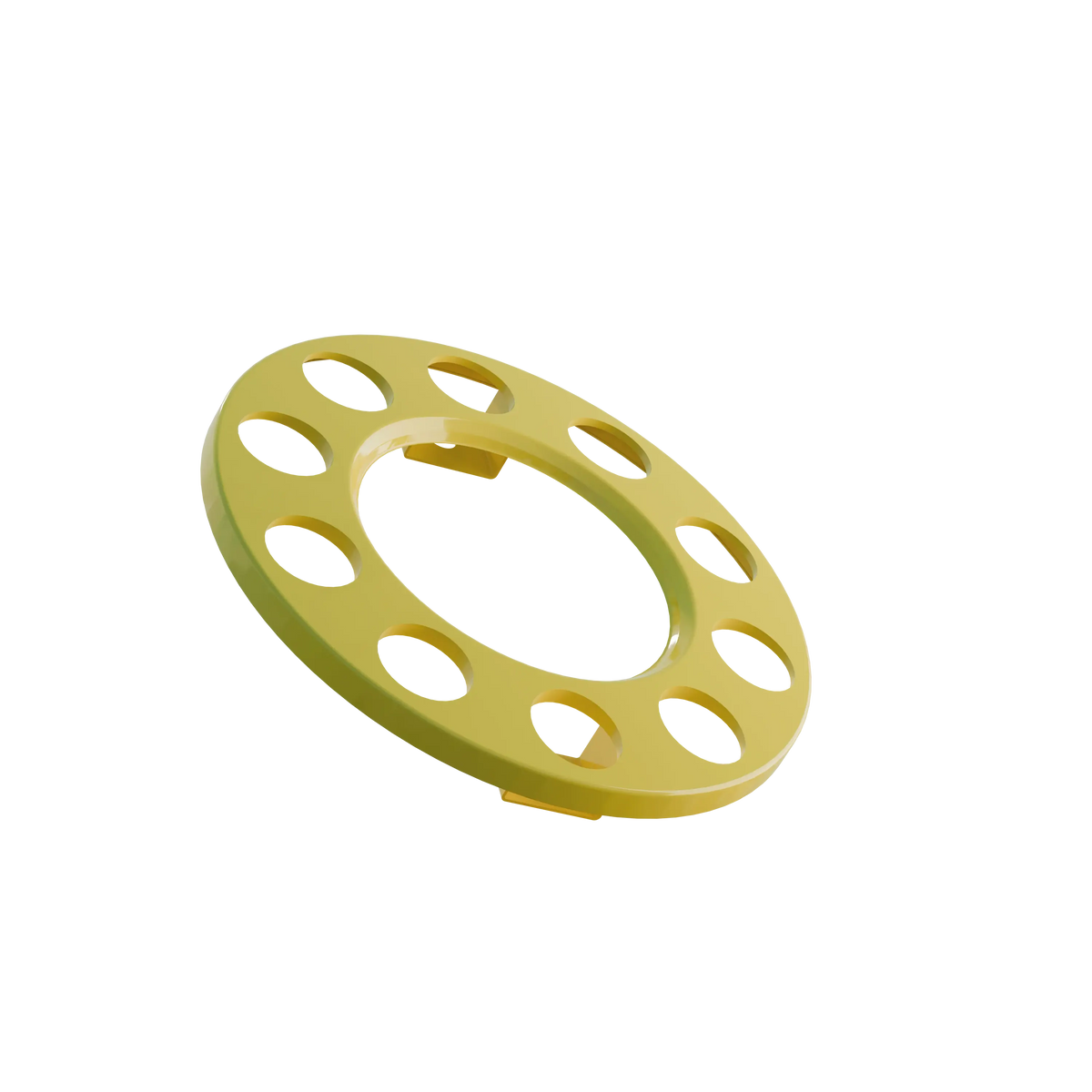 Open Center Wheel Trim 10 Stud Yellow – 10-stud truck wheel trim