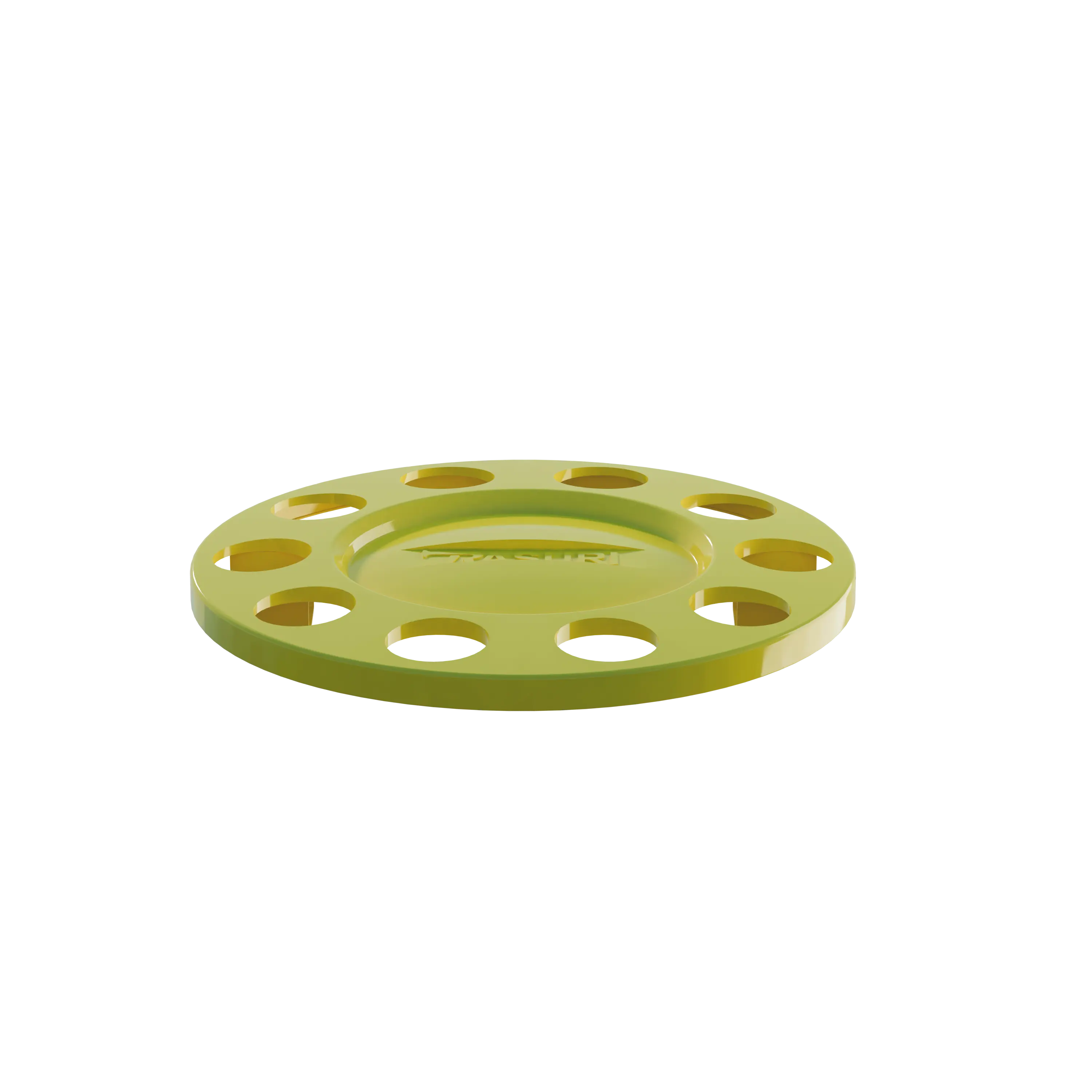 Close Center Wheel Trim 10 Stud Yellow