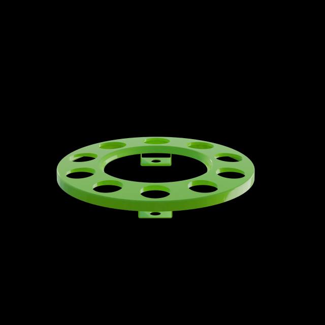 Basuri Open Center Wheel Trim-(Neon)32Mm