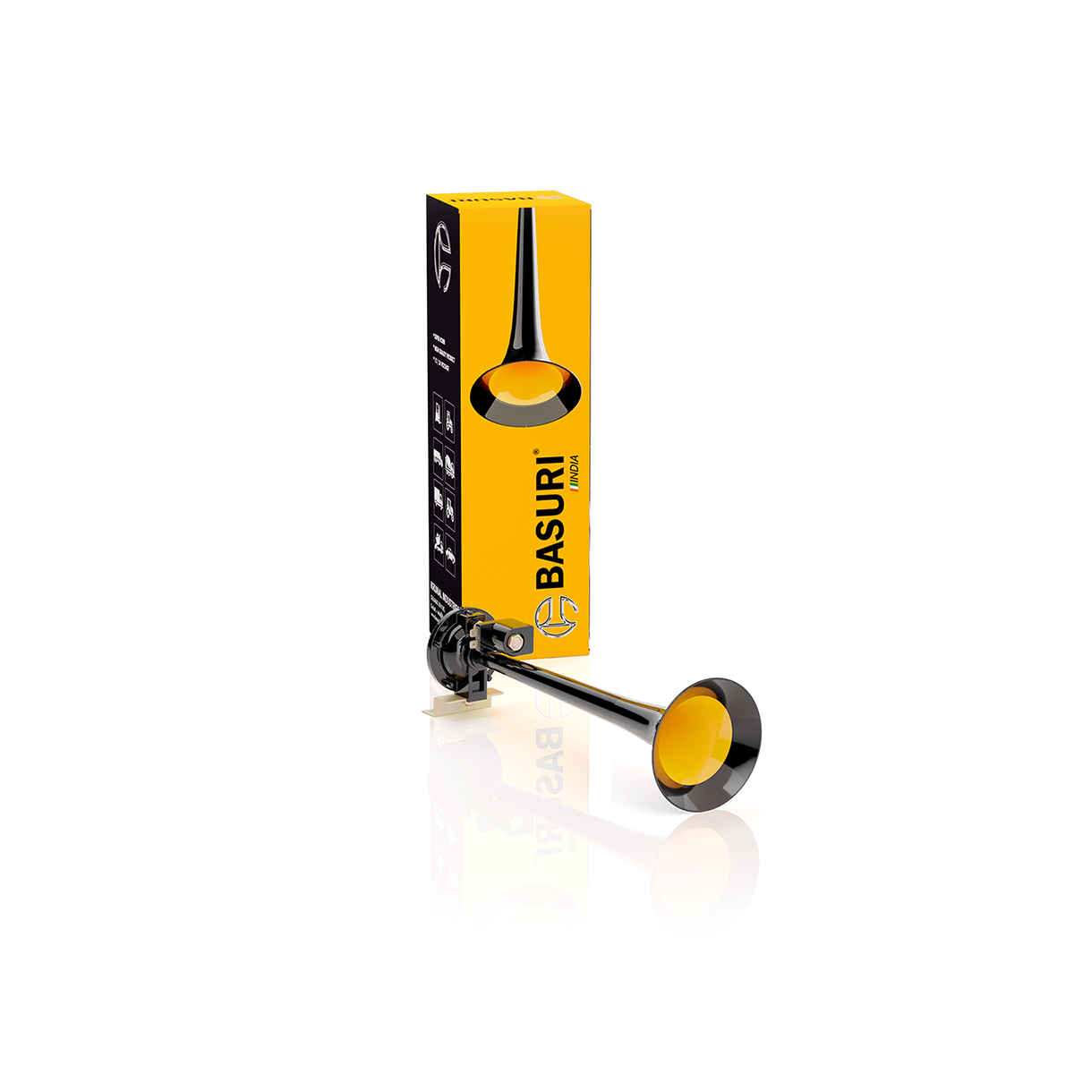 Basuri Single Trumpet Air Horn