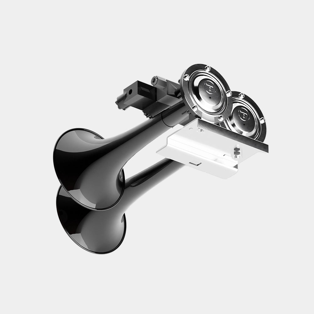 Basuri Dual Trumpets 12 Melodies for compatible truck and bus accessories