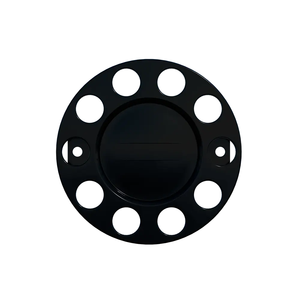 Close Center Wheel Trim 10 Stud Black – 10-stud truck wheel trim details