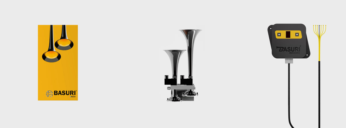 Basuri Dual Trumpets 12 Melodies: Inside the box