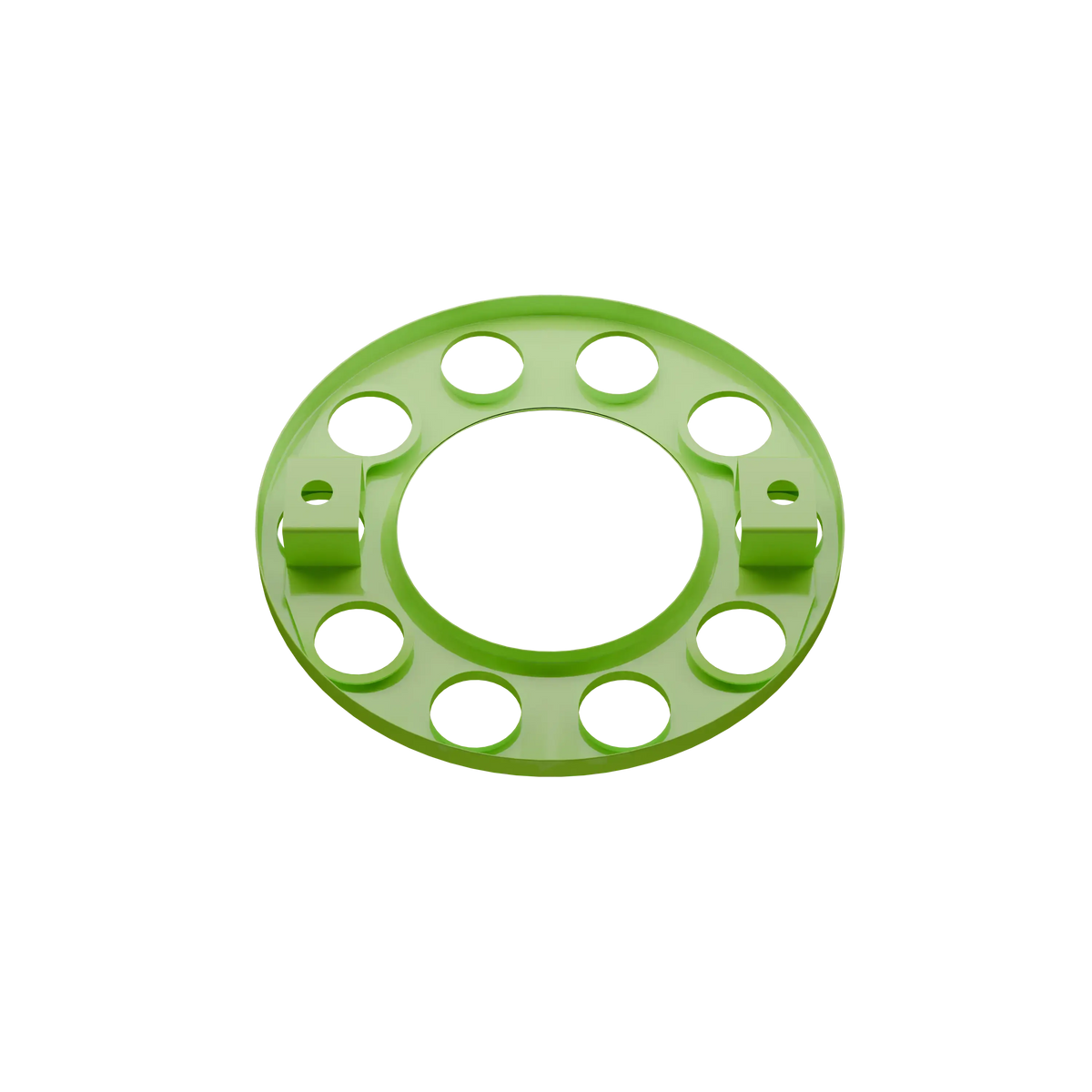 Open Center Wheel Trim 10 Stud Neon