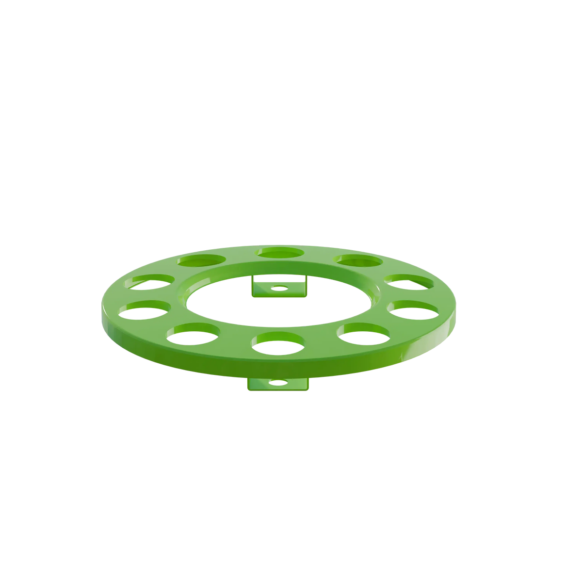 Open Center Wheel Trim 10 Stud Neon