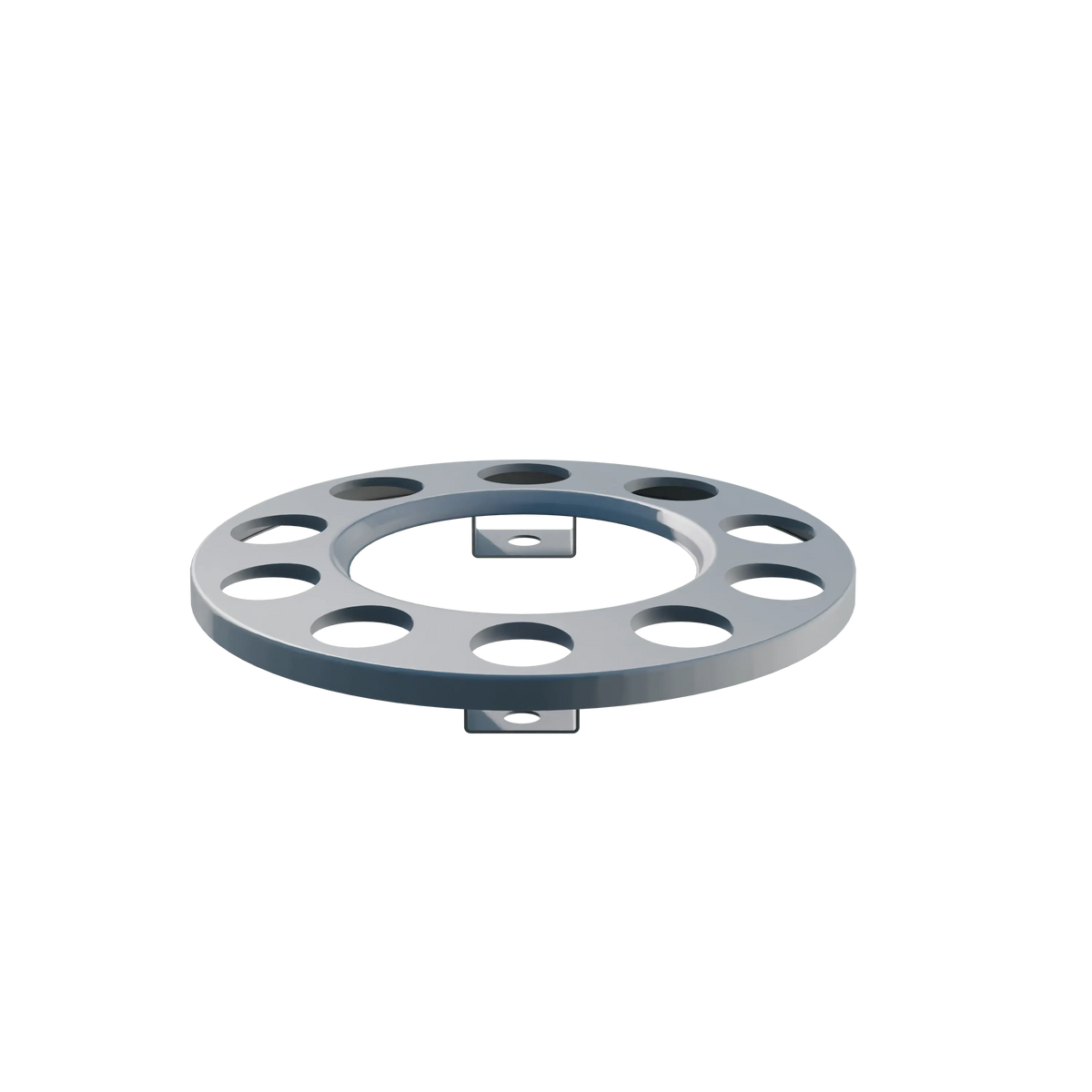 Open Center Wheel Trim 10 Stud Silver product image