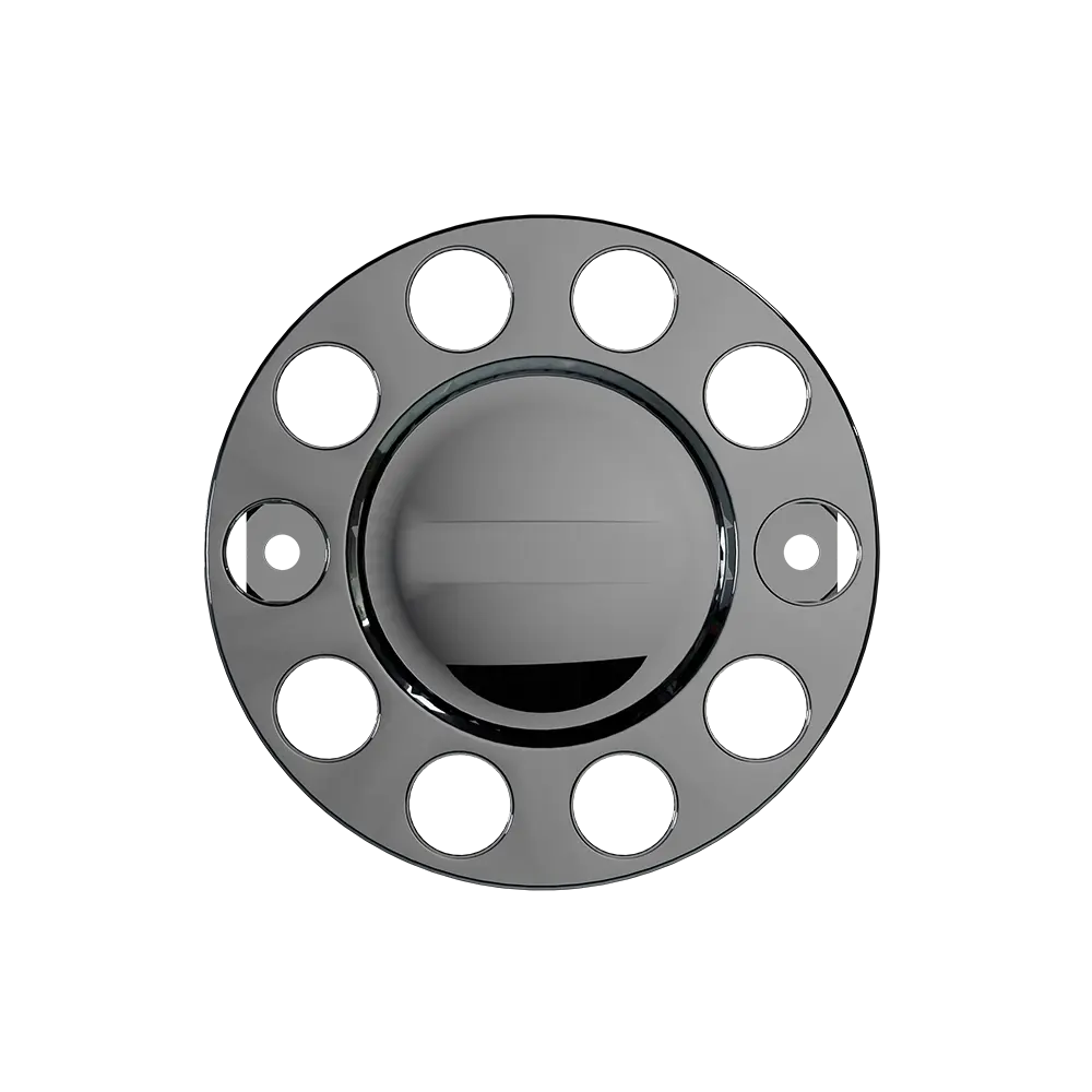 Close Center Wheel Trim 10 Stud Stainless Steel – 10-stud truck wheel trim details