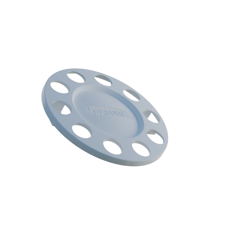 Close Center Wheel Trim 10 Stud White
