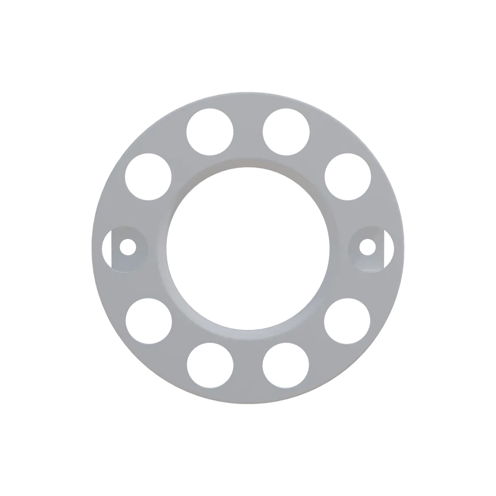 Open Center Wheel Trim 10 Stud White – 10-stud truck wheel trim details