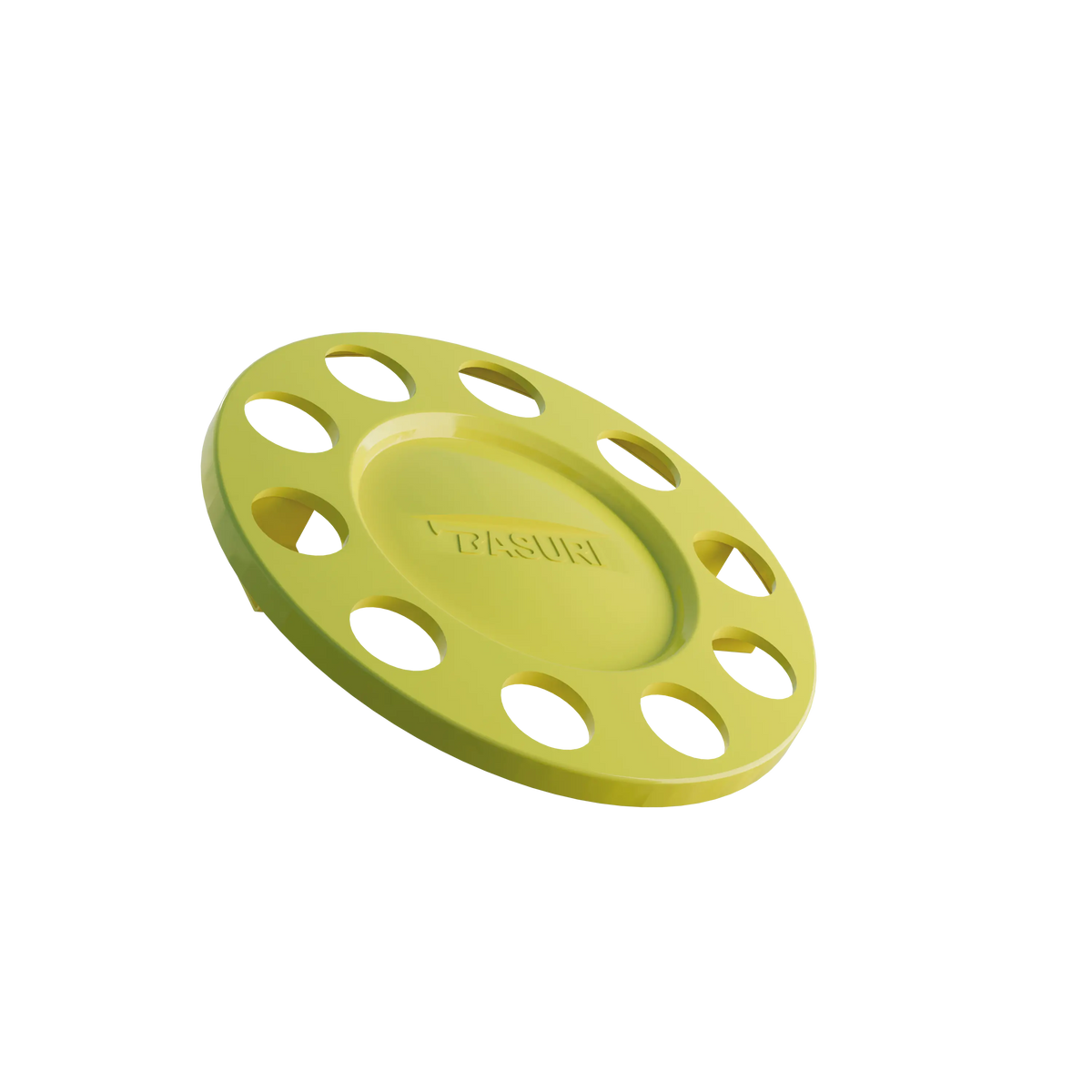 Close Center Wheel Trim 10 Stud Yellow