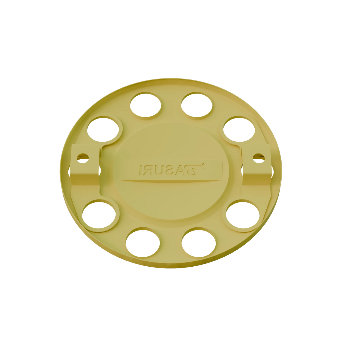 Close Center Wheel Trim 10 Stud Yellow